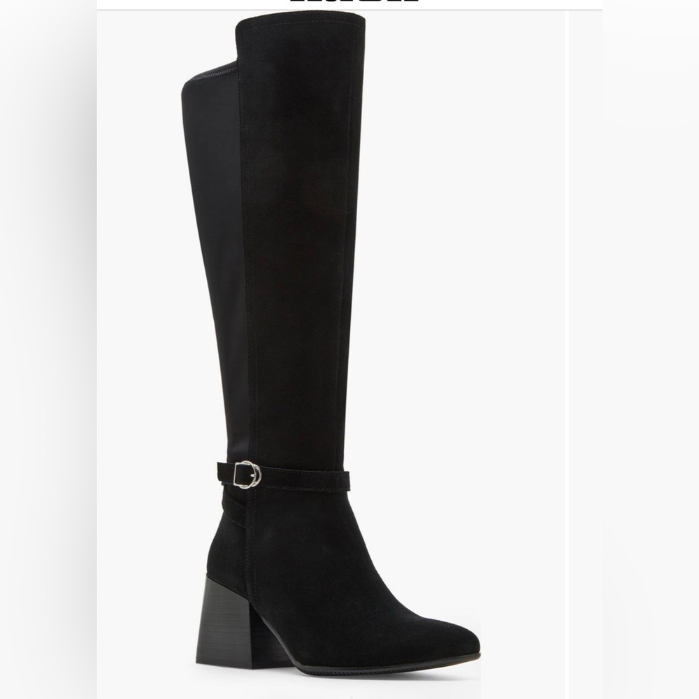 Blondo Twyla Waterproof
Knee High Suede Boot 
Width: M
Regular Calf